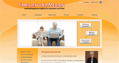 Desktop Screenshot of familien-medien.de